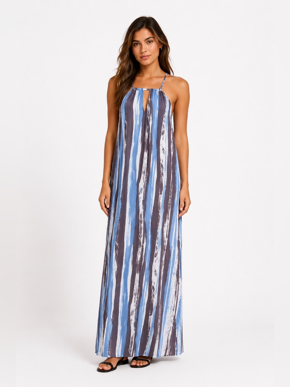 BCBGeneration Printed Casual Maxi Dress​